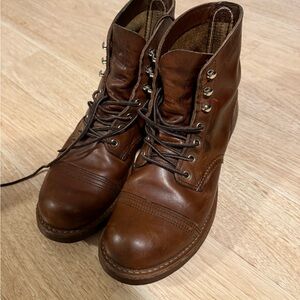 Red Wing Shoes Chestnut Leather Men's Boots